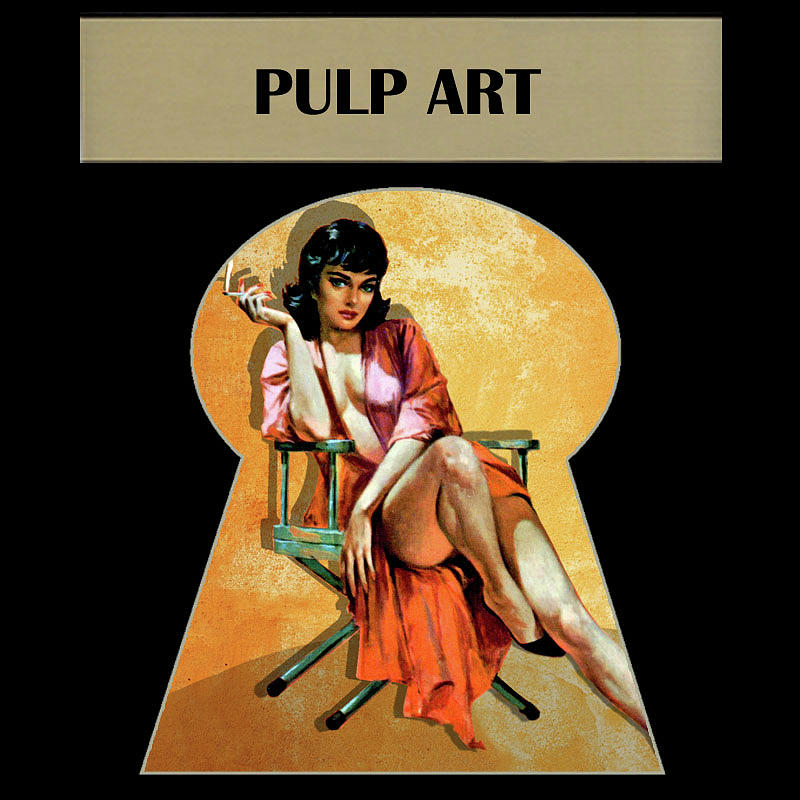 Pulp Art Logo Digital Art by Long Shot