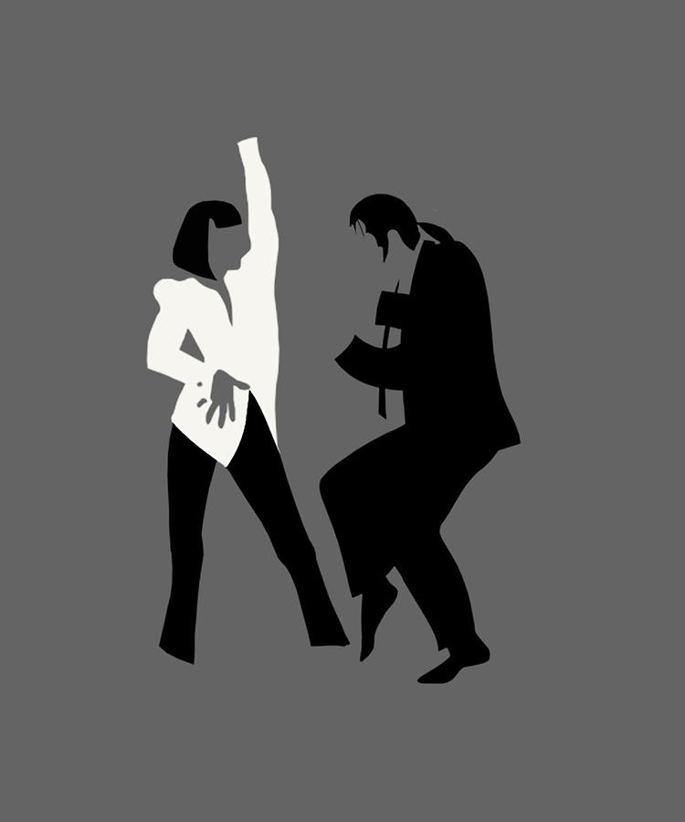 Pulp Fiction Dance Tapestry Textile By Jessica Bell Fine Art America