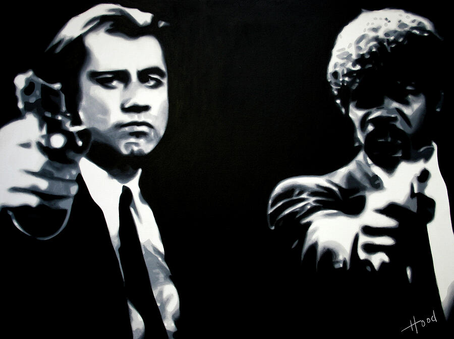 Pulp Fiction Painting by Hood MA Central St Martins London