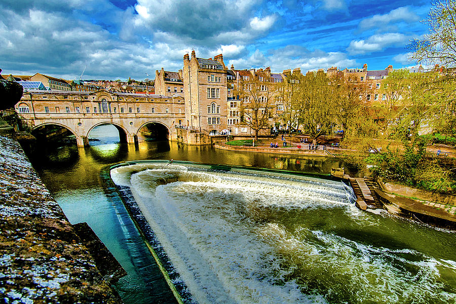 Pulteney and Weir Photograph by Greg Fortier
