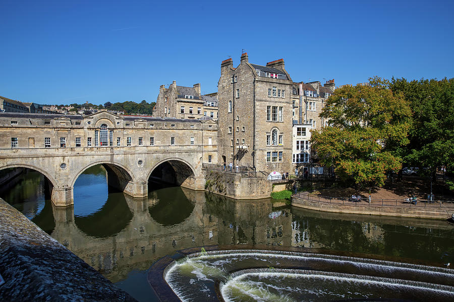 Pulteney Weir, Bath, UK Photograph by Colin Peachey