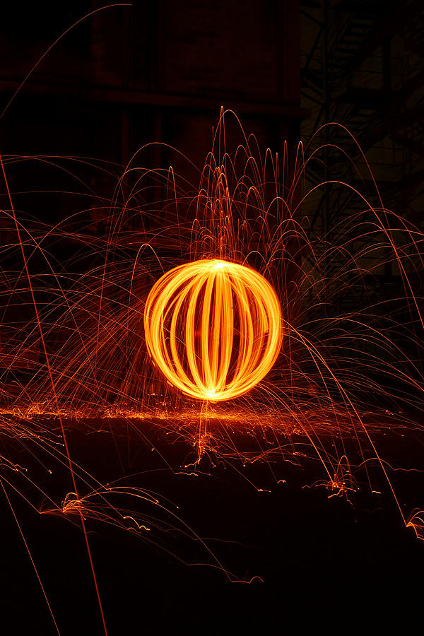 Pumpkin Light Photograph by Richard Reeve