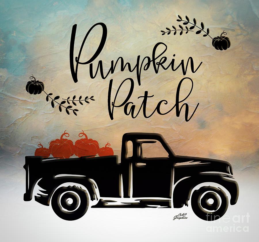 Pumpkin Patch 2 Digital Art by CAC Graphics