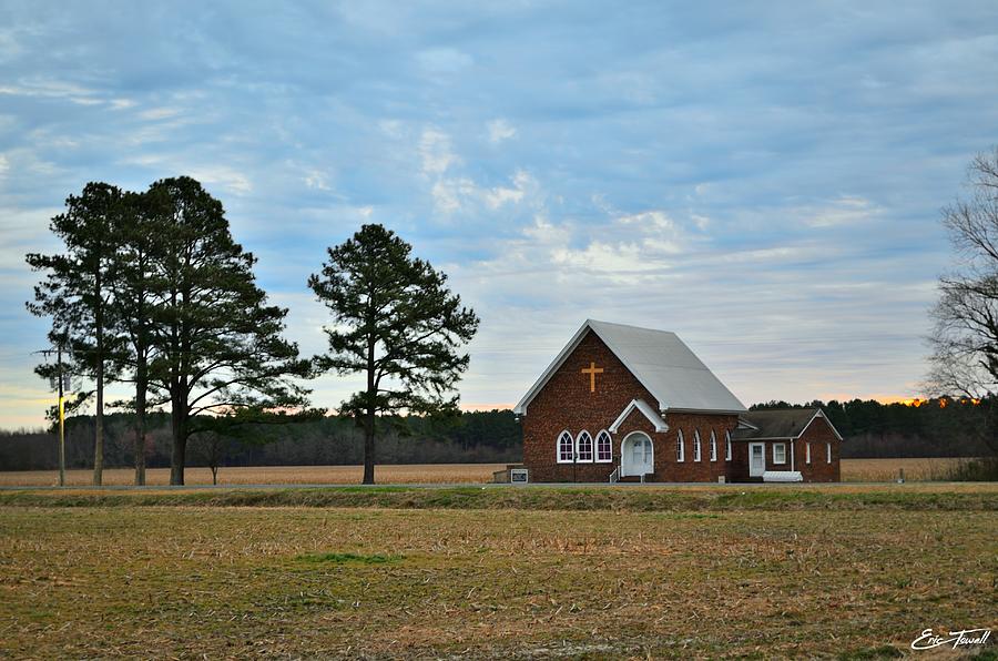 Pungo Church Photograph by Eric Towell