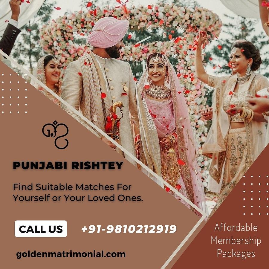 Punjabi Rishtey in Delhi Digital Art by Golden Matrimonial Fine Art