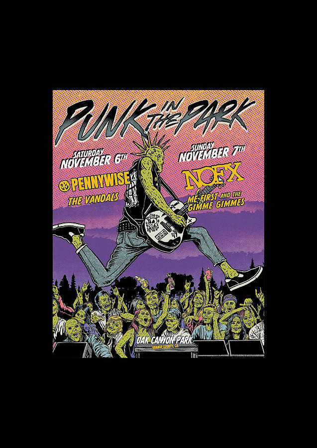 Punk In The Park Music Festival 2021 Hr44 Digital Art By Habib Rizki 