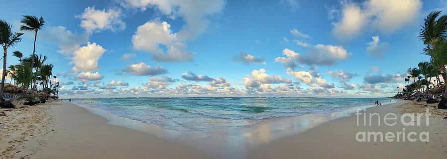 Punta Cana Panorama Photograph by Jeff Breiman