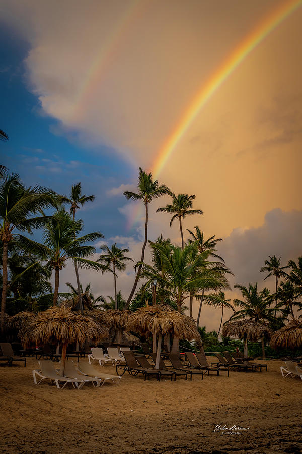 Punta Cana Rainbow Photograph by John Loreaux