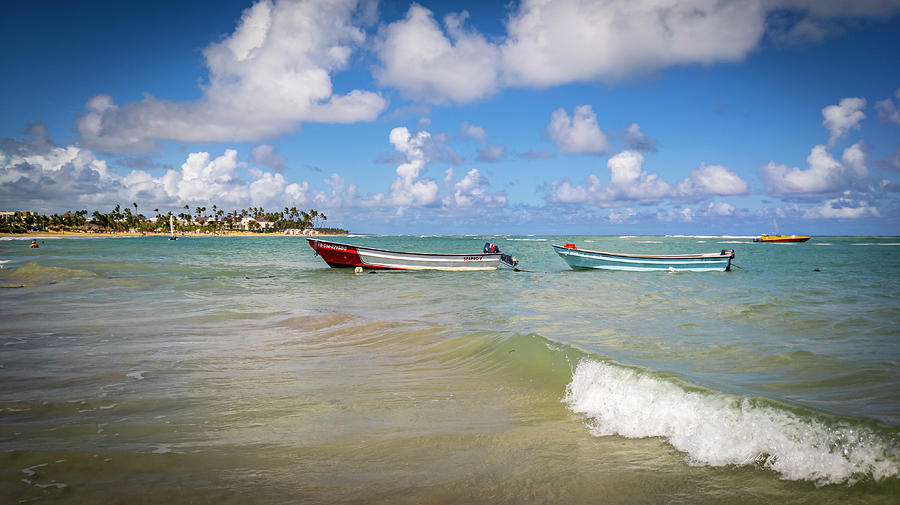 Punta Cana shoreline Photograph by John Loreaux