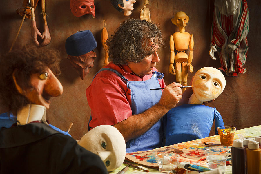 Puppet Maker Photograph by Syolacan