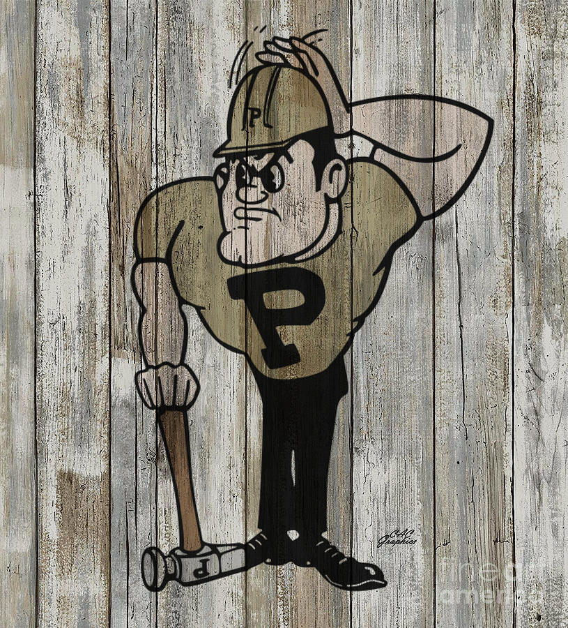 Purdue Pete Digital Art by CAC Graphics