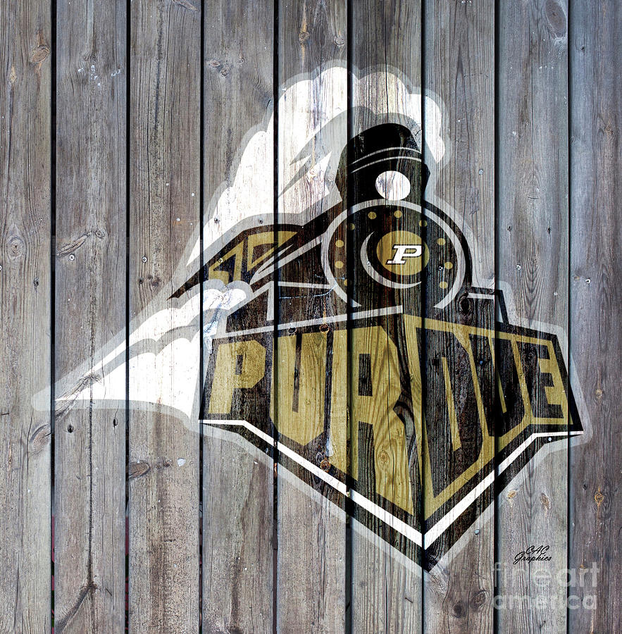 Purdue Train Digital Art by CAC Graphics
