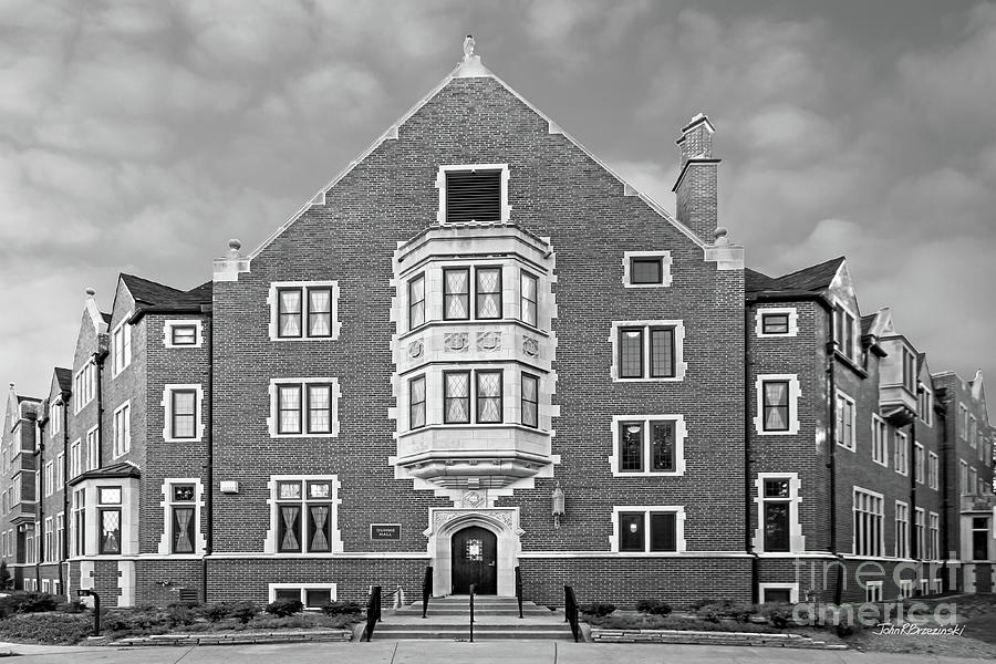 Purdue University Duhme Residence Hall Photograph by University Icons
