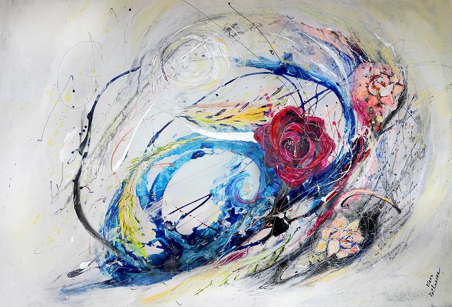 Pure Abstract #12 Painting by Elena Kotliarker