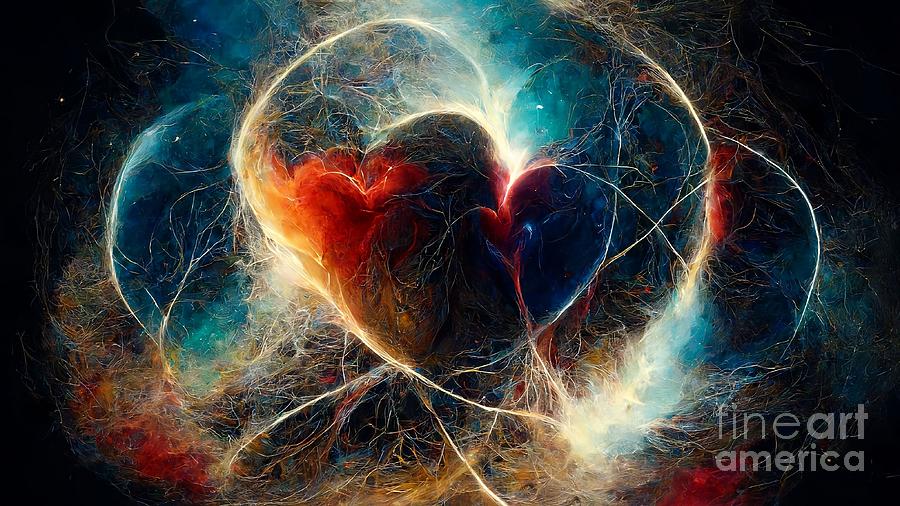 Pure Love Quantum Energy Connections Digital Art By Christopher Harnwell Fine Art America