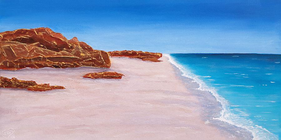 Summer Painting - Pure Shores by Kerry Sandhu
