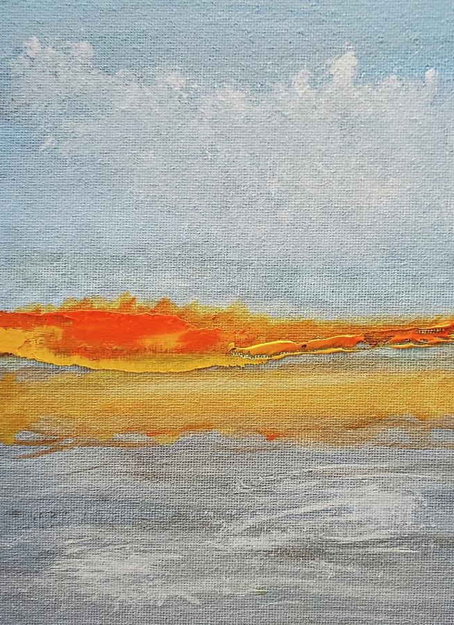 Pure Sunrise Painting by Kathleen Burkhart Coy - Fine Art America