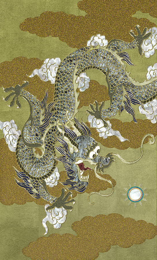 Purification Of the Five Elements Dragon Digital Art by Vajra Sagara