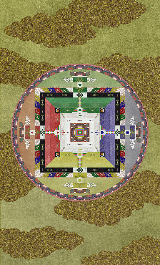Purification Of the Five Elements Mandala Digital Art by Vajra Sagara Purification Of the Five Elements Mandala Digital Art by Vajra Sagara