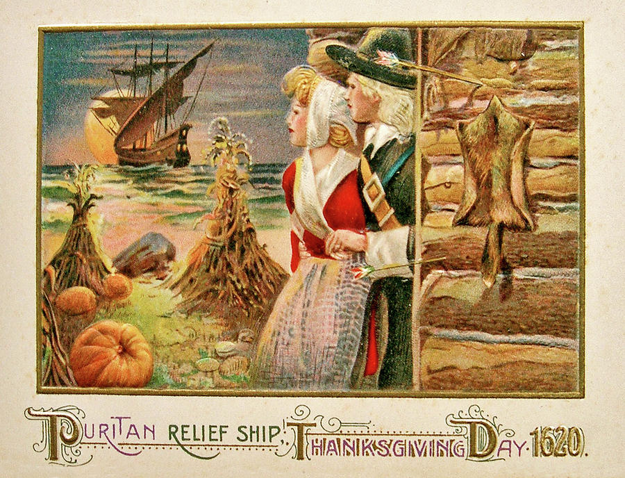 Puritan Relief Ship Digital Art by Long Shot
