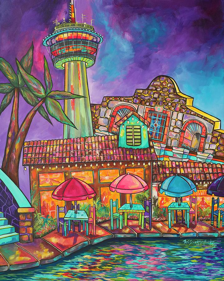 Puro San Antonio Painting by Patti Schermerhorn