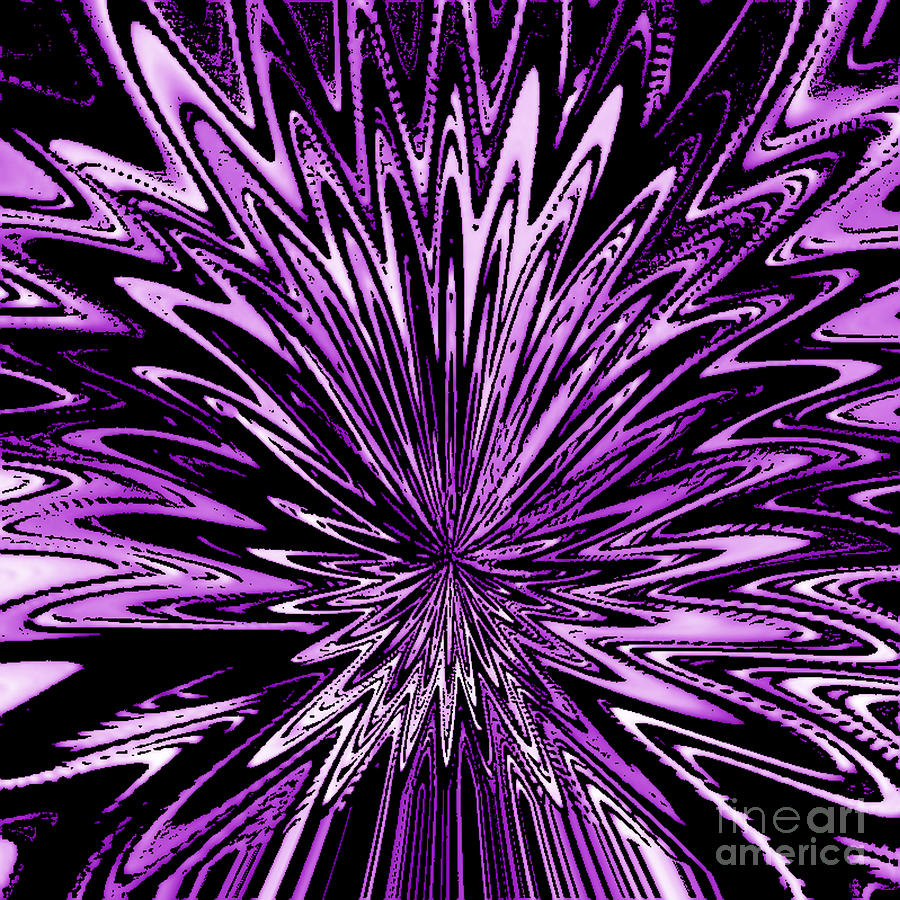 Purple Blaze Digital Art by Designs By L