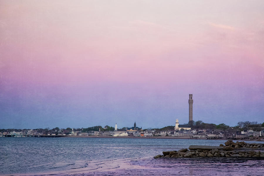 Purple Dawn, Provincetown Photograph by Brooke T Ryan