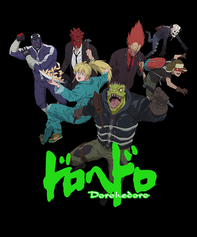 Purple Dorohedoro logo Drawing by DOROHEDORO Anime - Fine Art America