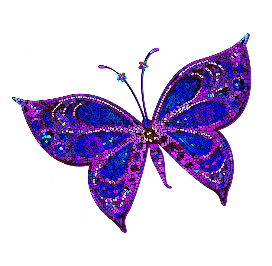 Fanciful Butterfly Ornament