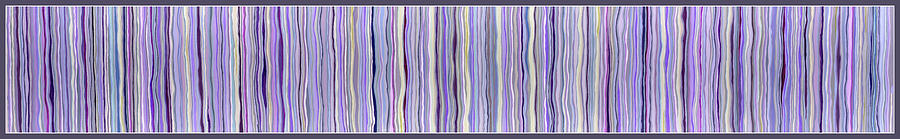 Music Painting - Purple Hat  by David Gev