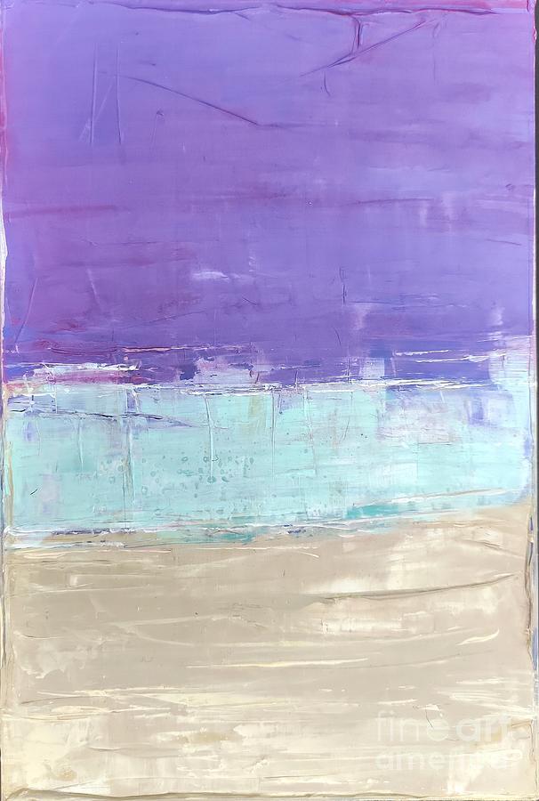 Purple Haze Painting by Lisa Dionne