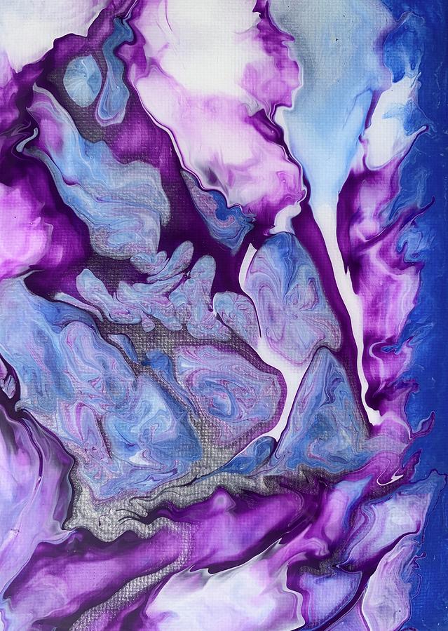 Purple haze Painting by Nicole DiCicco