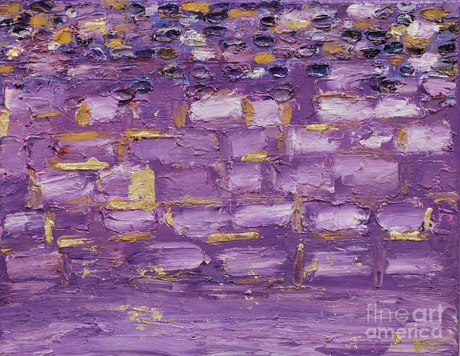 Purple Hues Painting by Henya Gutnick