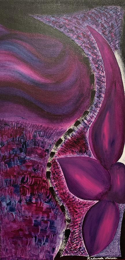 Purple Hues  Painting by Kalunda Janae Hilton
