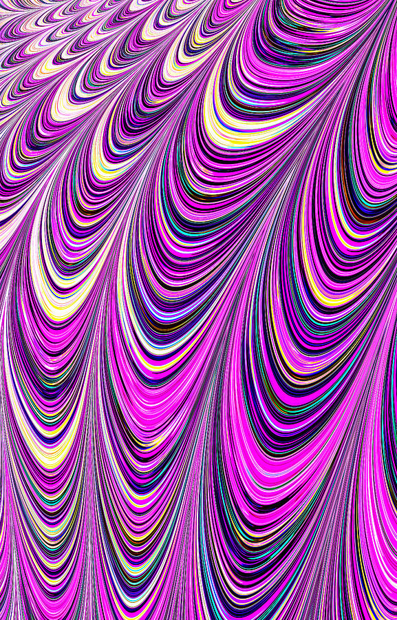 Purple Illusion Digital Art by Vickie Fiveash