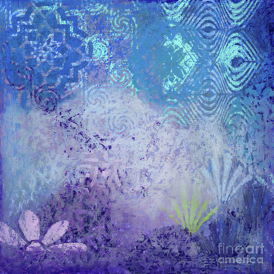 Purple Mist Painting by Amy E Fraser