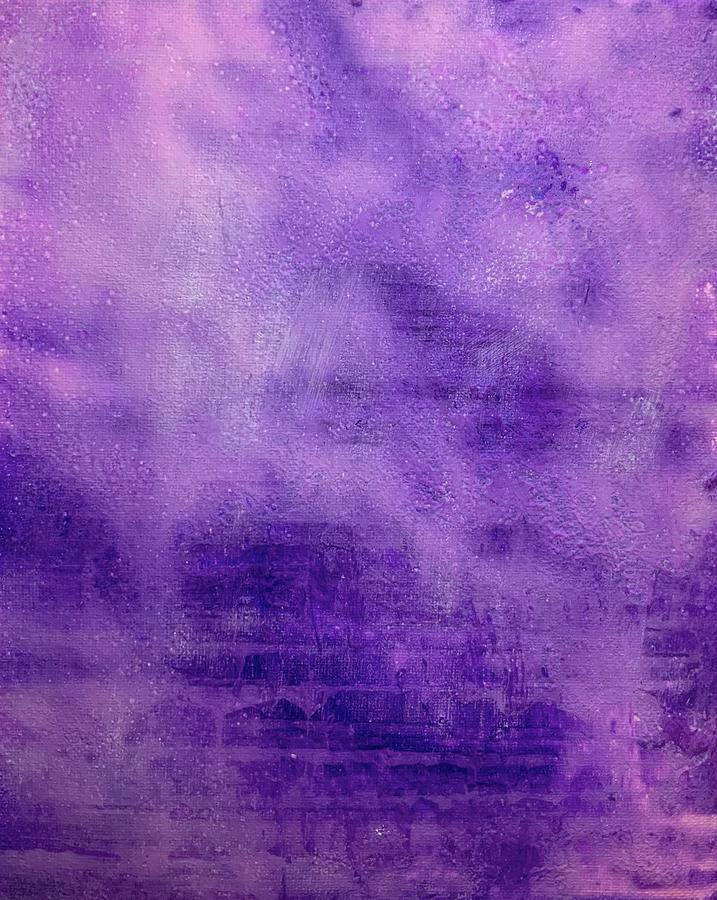 Purple Mist Mixed Media By Eileen Backman Pixels