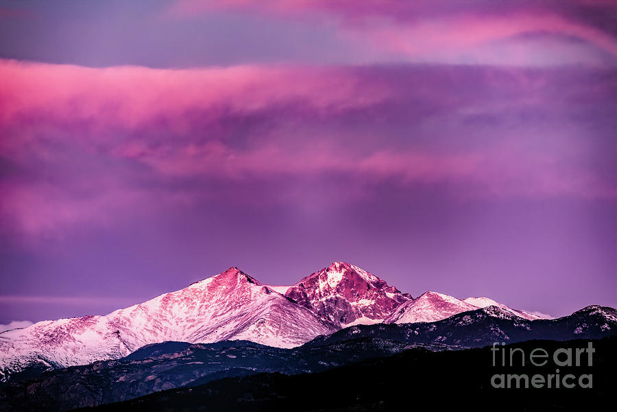 Purple Mountains Majesties Photograph by Jon Burch Photography