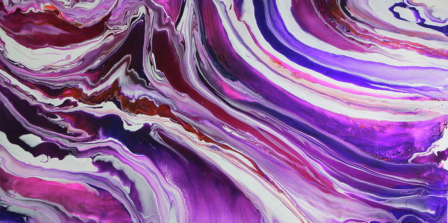 Purple Paradox Painting by Madeleine Arnett