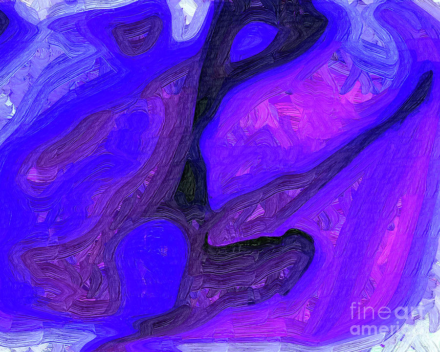Purple Pattern Digital Art by Kirt Tisdale