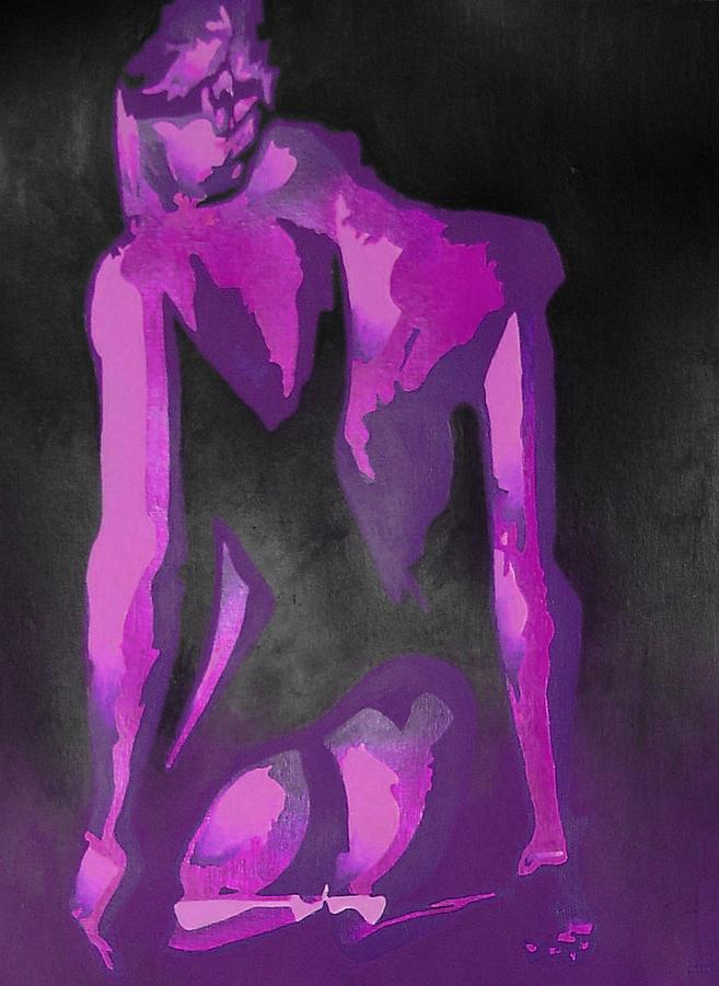 Purple Plaits and Panties Painting by Taiche Acrylic Art