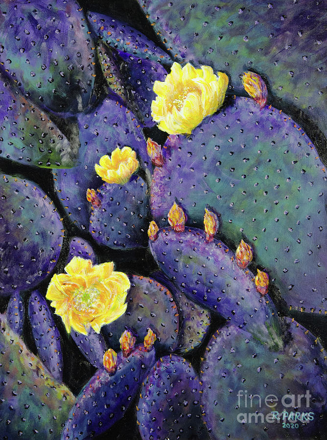 prickly pear artpaper