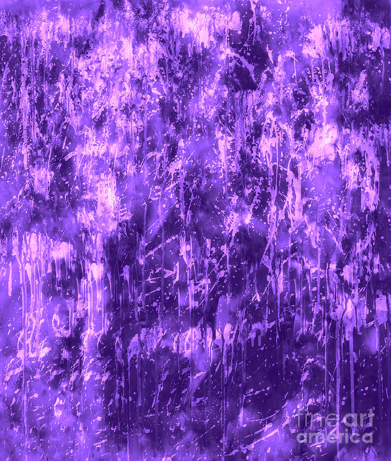 Purple Rain Painting by Catalina Walker