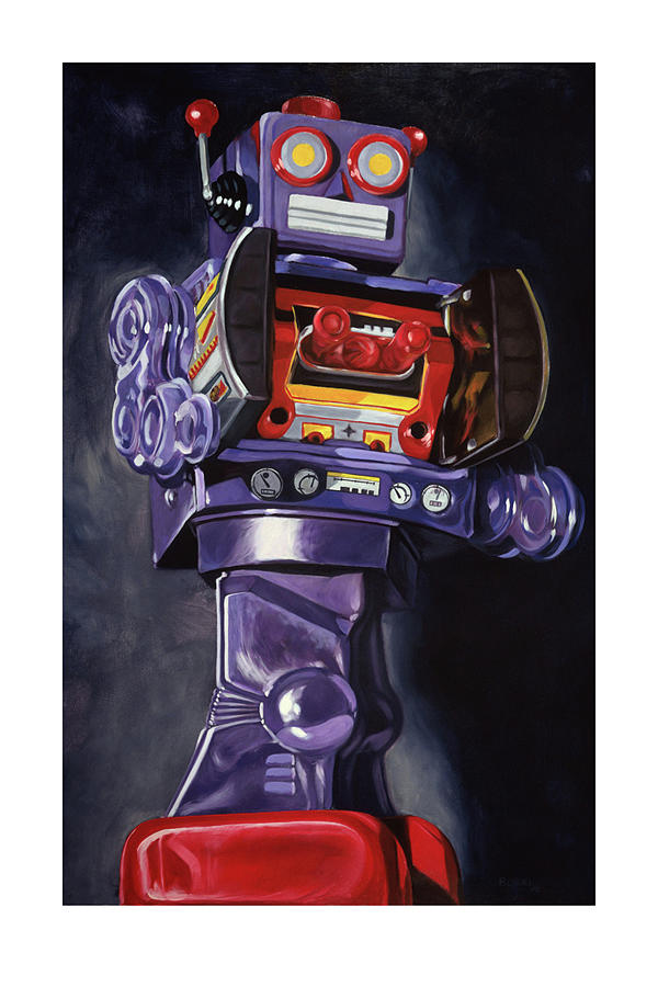 purple robot toy story