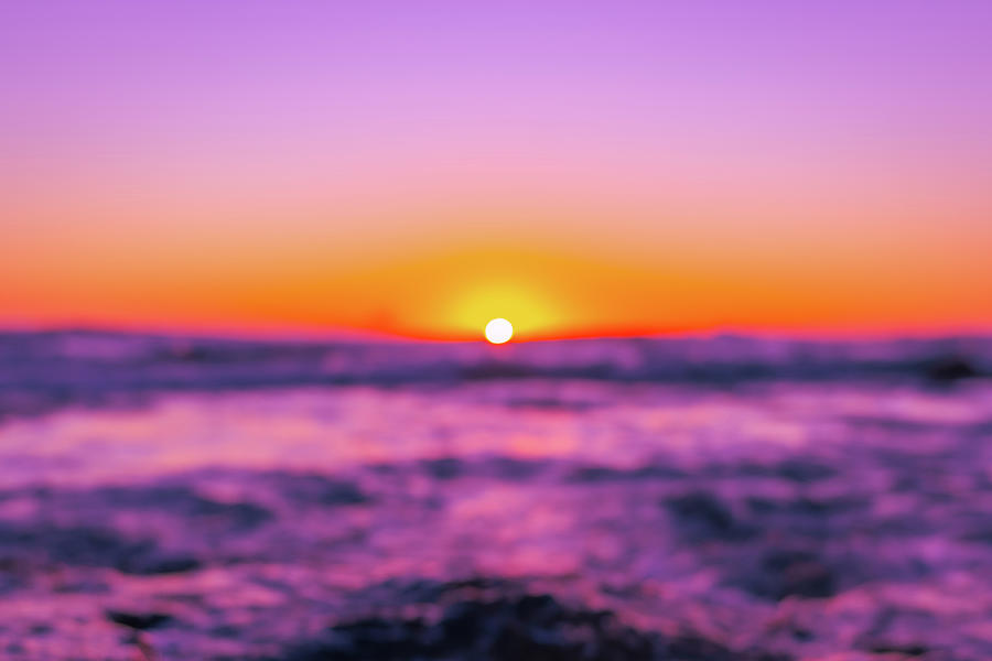 Purple Sunset Photograph By Srsphoto Hawaii