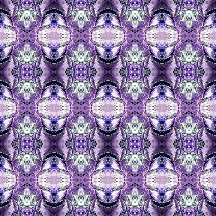 Purple Digital Art by Teresamarie Yawn