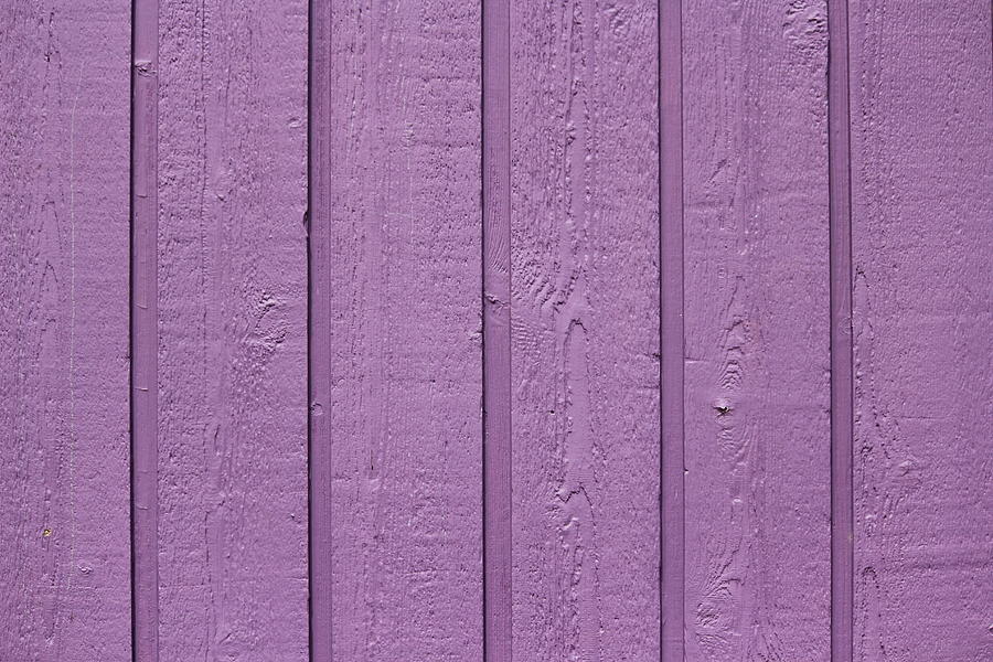 Purple Wall Photograph by Callen Harty