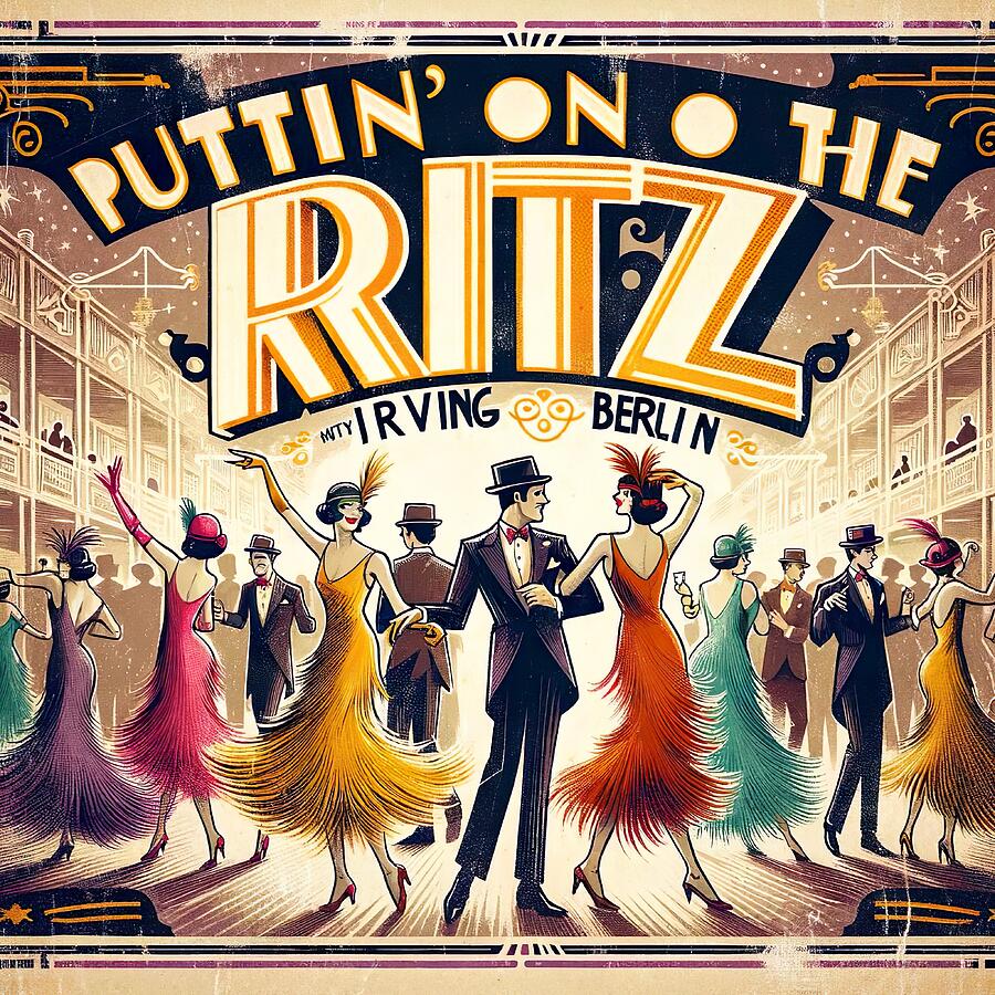 ''Puttin' On the Ritz'' -Irving Berlin - Digital Art by Movie World ...