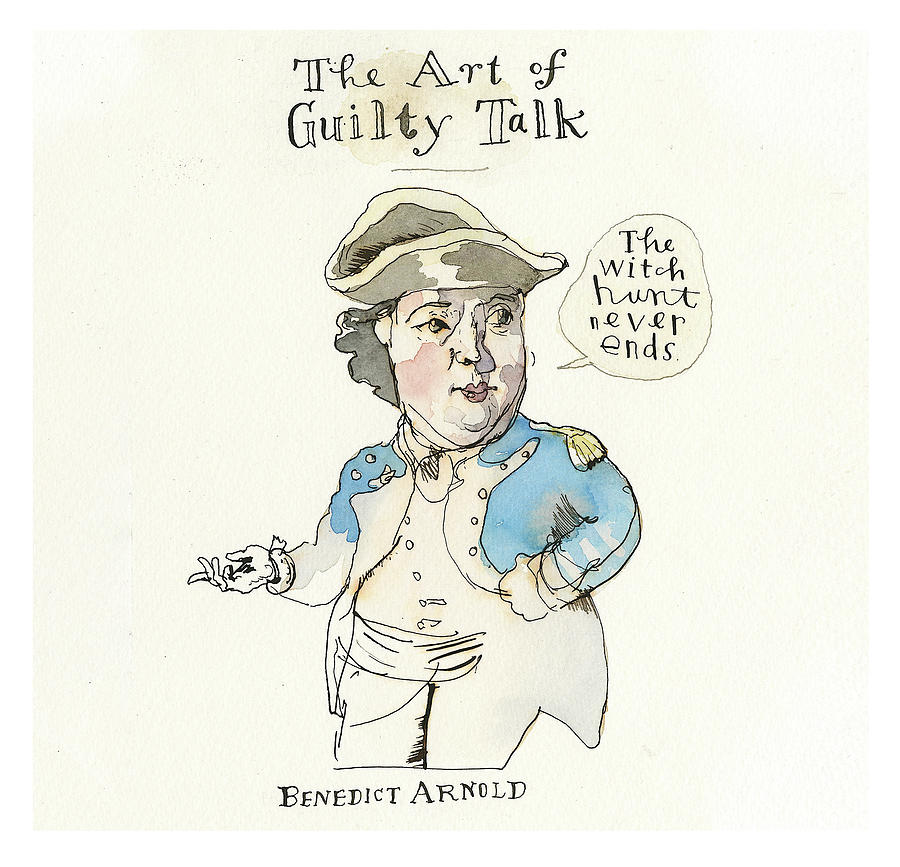 Putting Words in Their Mouths Painting by Barry Blitt