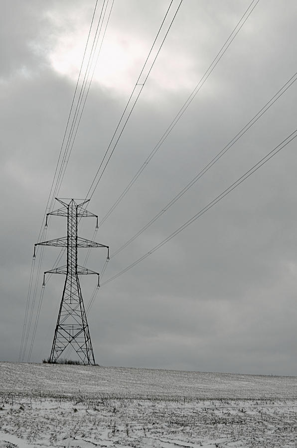 Pylon and Light. Photograph by Bill Lee | Fine Art America